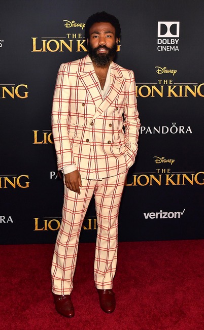 Donald Glover, The Lion King Premiere, Red Carpet Fashion